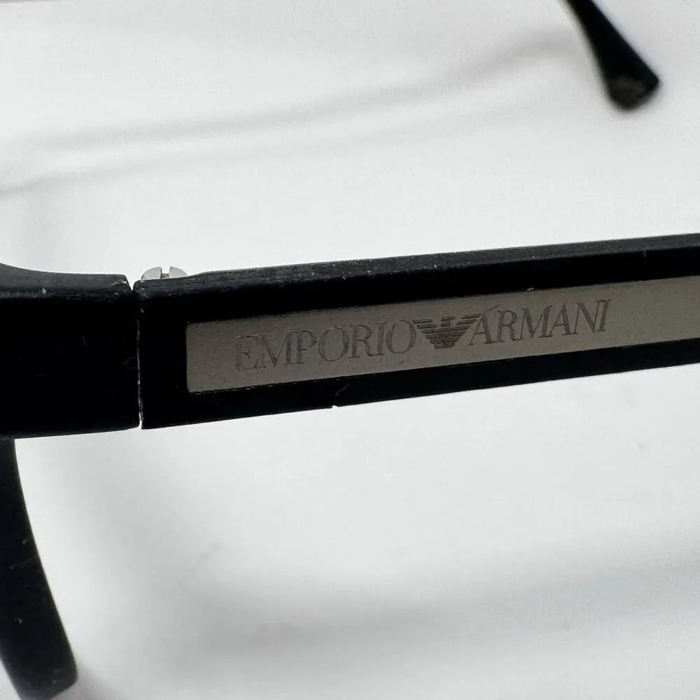 Emporio Armani EA3038 5063 Matte Black Eyeglass Frames 56-16-140